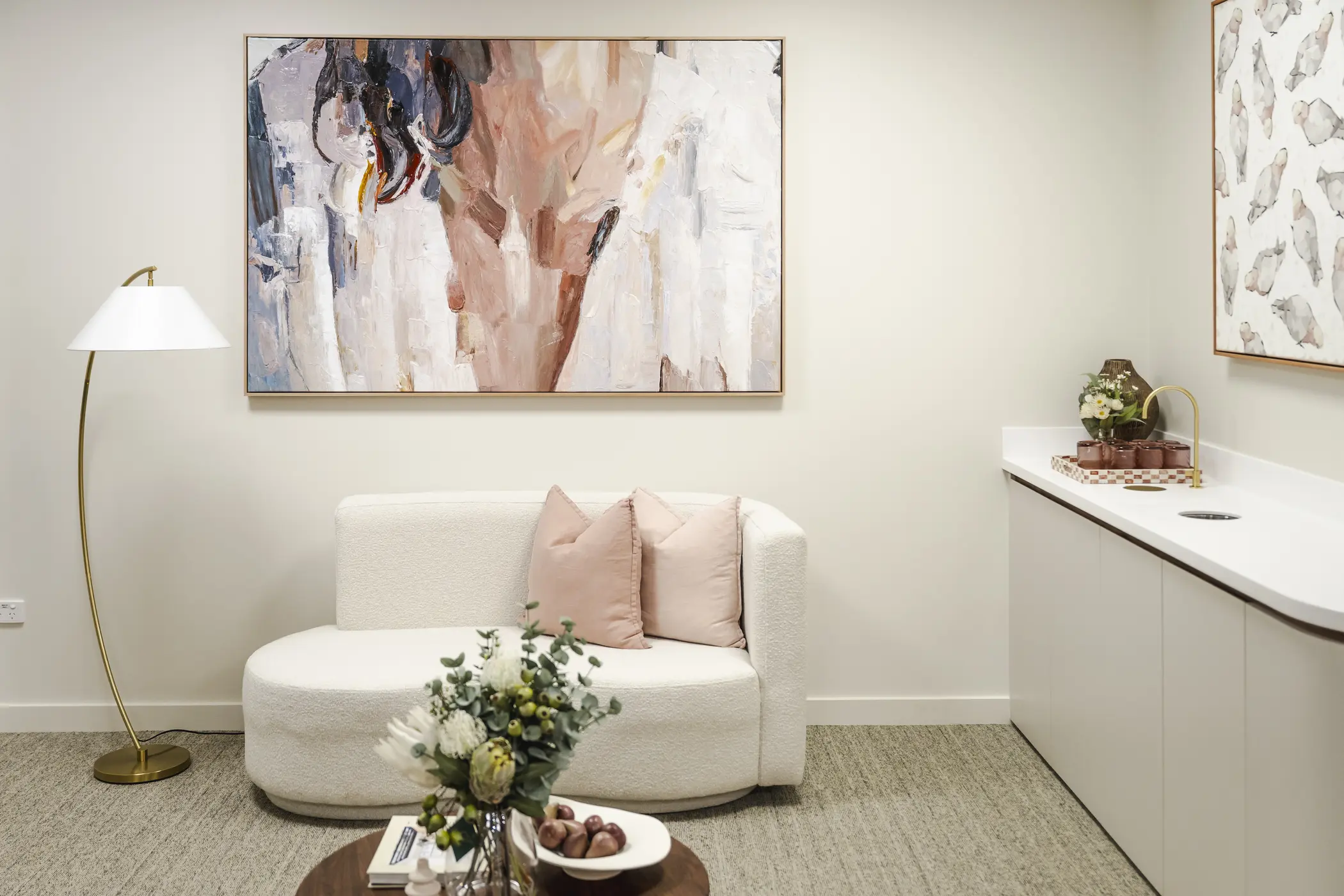 Patient lounge at the clinic