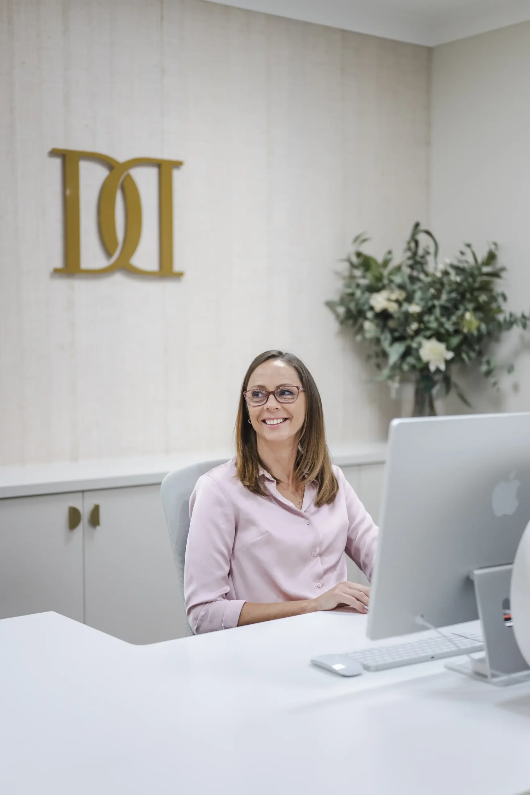 Reception desk at the Toowoomba clinic