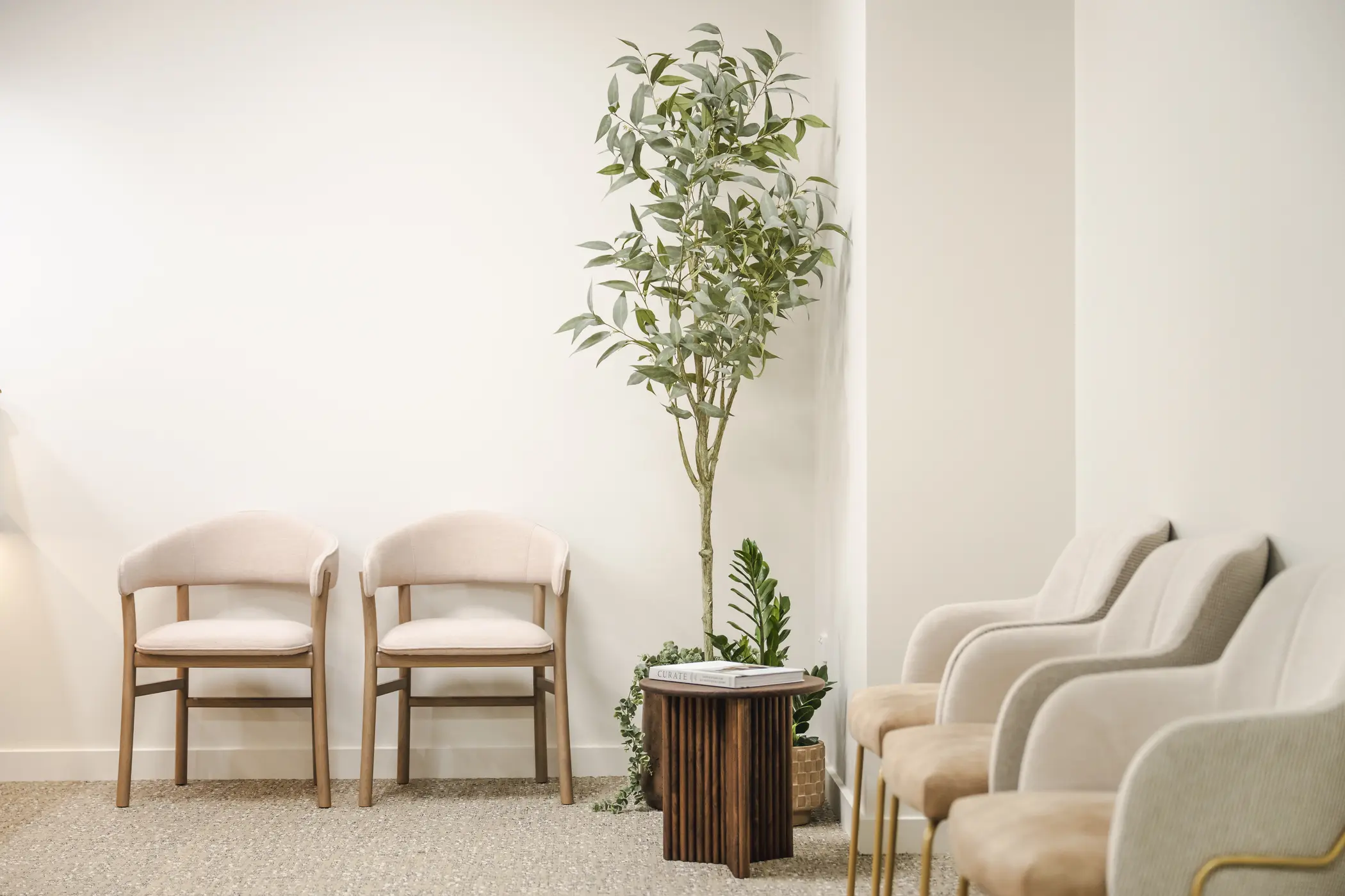 Waiting room at Darling Downs Diagnostic Breast Clinic